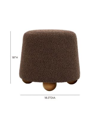 18.3" Boucle Stool