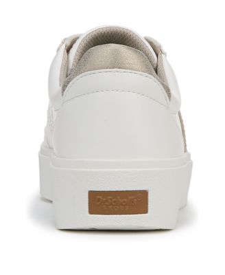 Women's Madison-Lace Closed Round Toe Lace Up Platform Sneakers