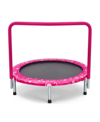 36 Inch Kids Trampoline Mini Rebounder with Full Covered Handrail