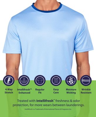 Men's Regular-Fit Paisley Performance T-Shirt