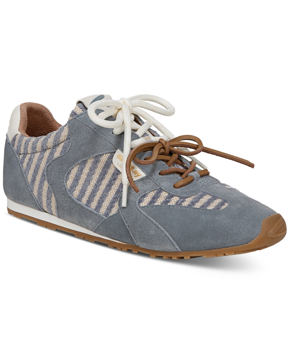 Shop Circus Ny By Sam Edelman Women's Nash Lace-up Sneakers In Breeze Blue,dark Vanilla Bean