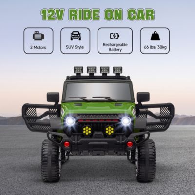 12V Ride on Car, Ride on Truck with Suspension Wheels