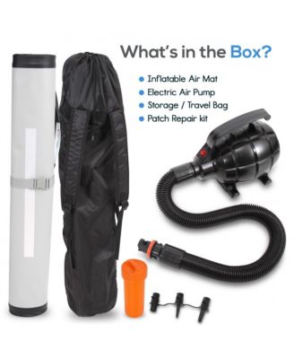 9.8 ft. Floor Tumble Track Mat with Electric Air Pump