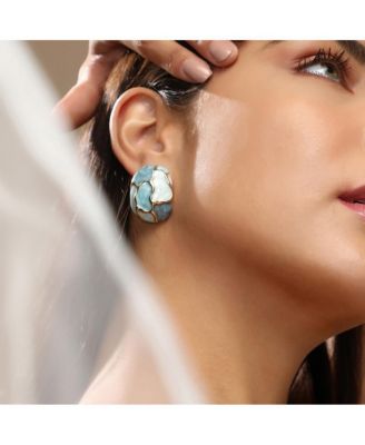 Women's The Veined Stud Earrings