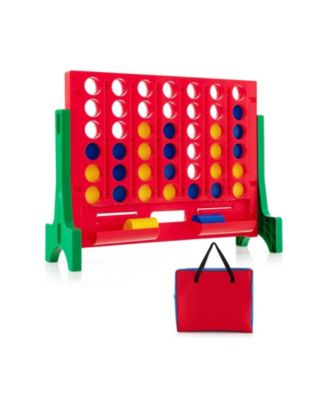 Jumbo 4 To Score Connect Game Set With Carrying Bag 42 Coins