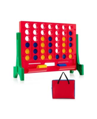 Jumbo 4-to-Score Connect Game Set with Carrying Bag