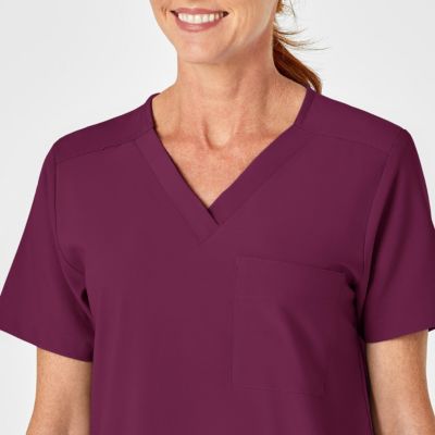 Women's W123 Unisex 4 Pocket Utility Scrub Top