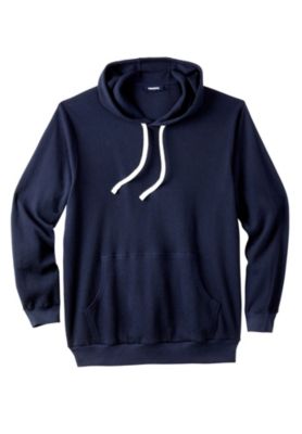 Big & Tall Waffle-Knit Thermal Hoodie