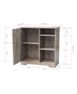 Verret Accent Storage Cabinet, Oak