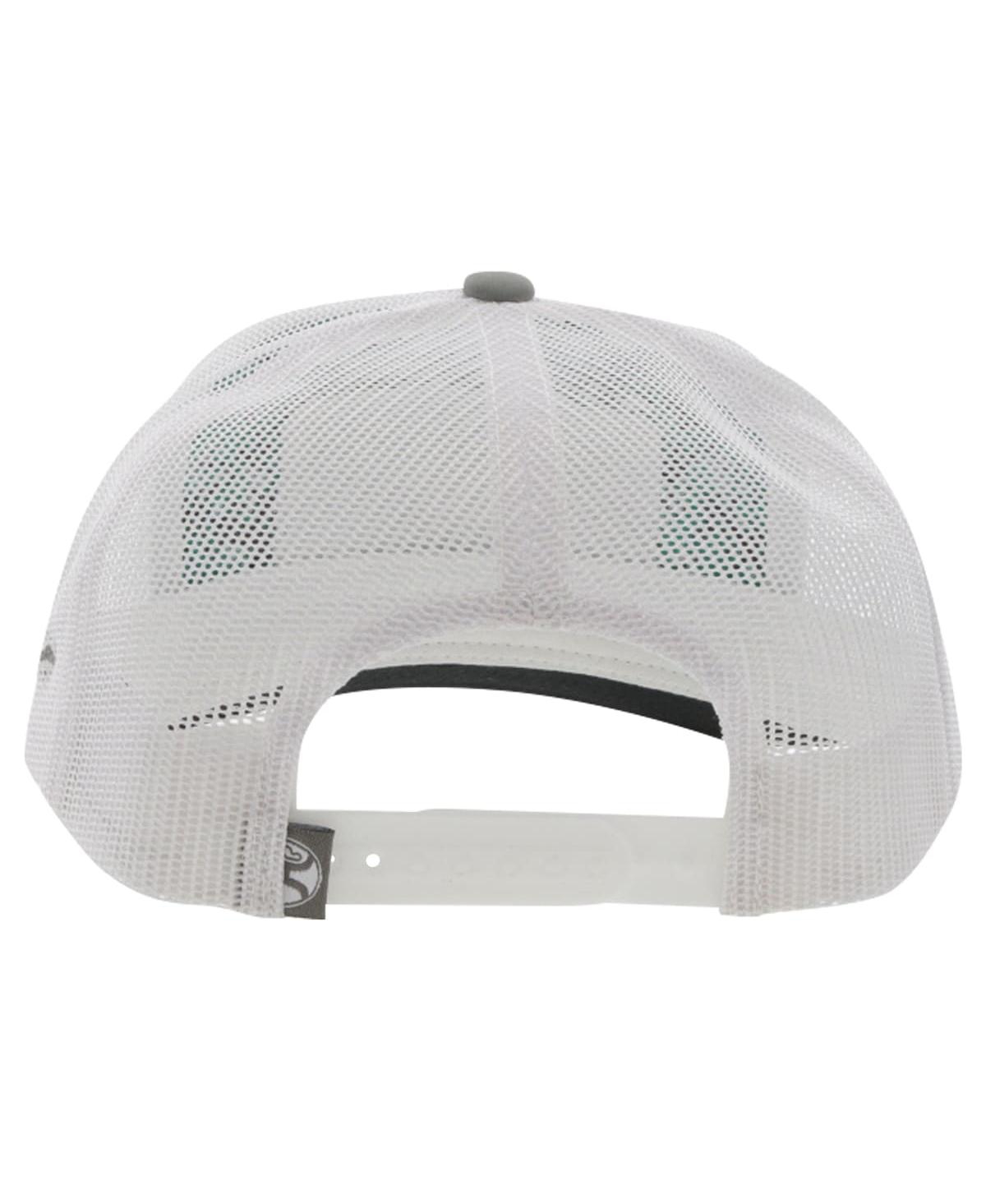 Hooey Big Boys And Girls Gray/white Cactus Ropes Trucker Snapback Hat In Gray,white