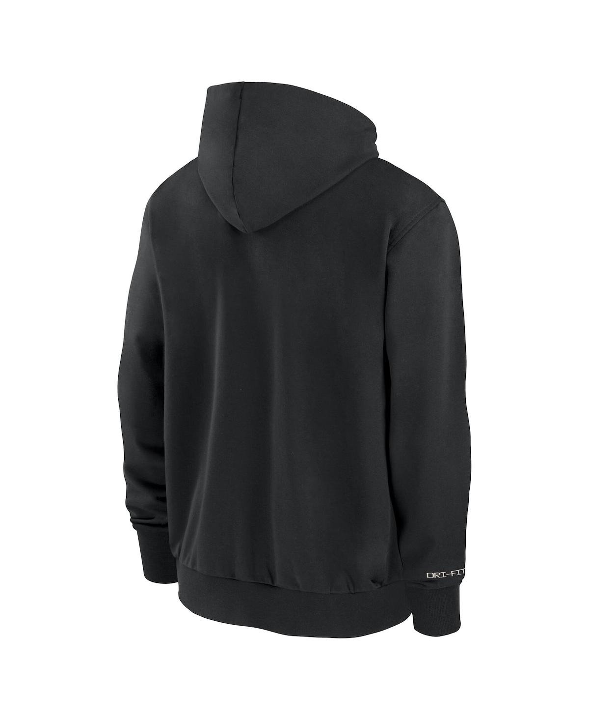 Shop Jordan Men's Black Oklahoma Sooners On-court Performance Full-zip Hoodie