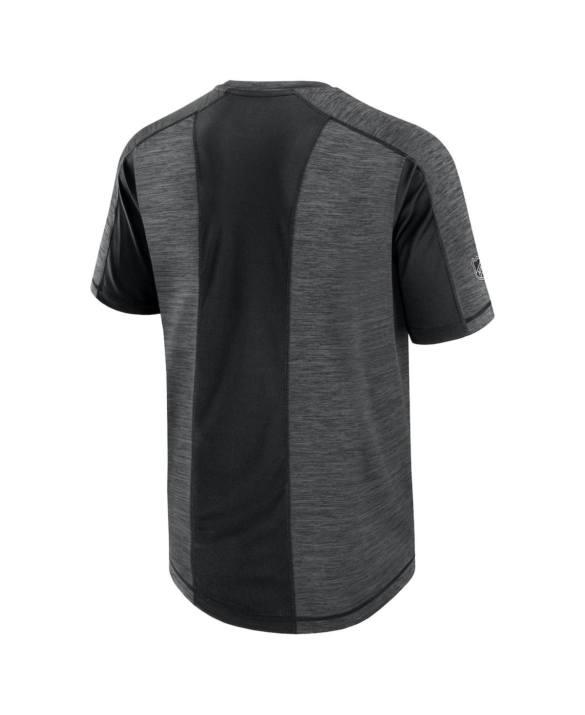 Fanatics Men's Black Boston Bruins Authentic Pro Rink Tech T-shirt In Black