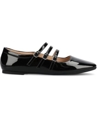 Women's Darlin Multi Strap Mary Jane Square Toe Flats