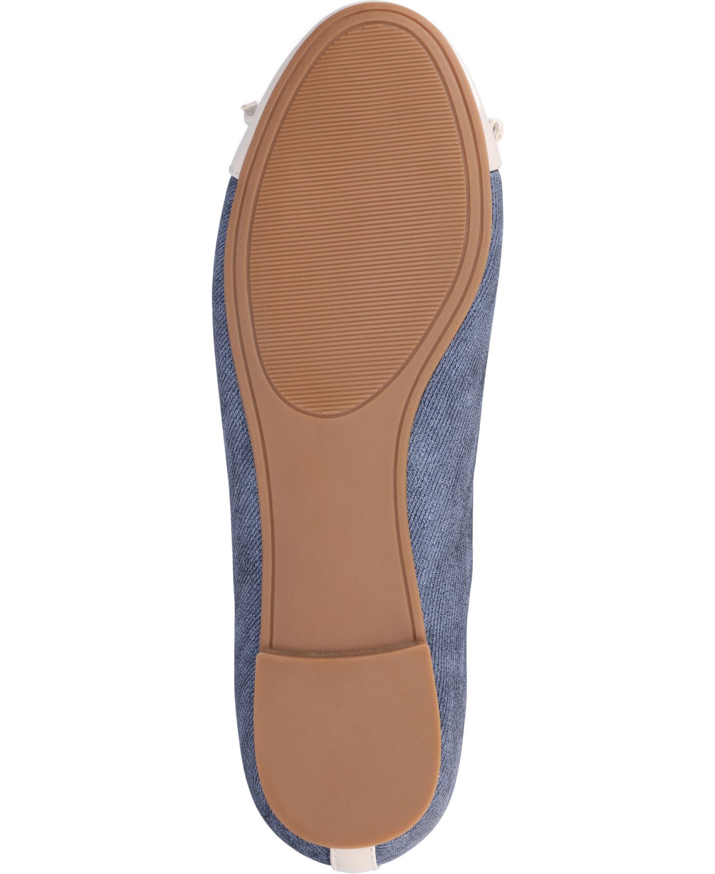 Женские балетки Journee Collection Kaiah Cap Toe Ballet Flats, цвет: Синий — фото 5