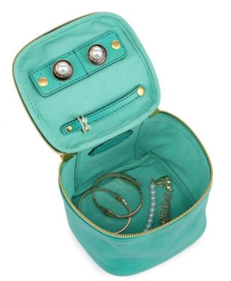 Celosia Cube Leather Jewelry Case