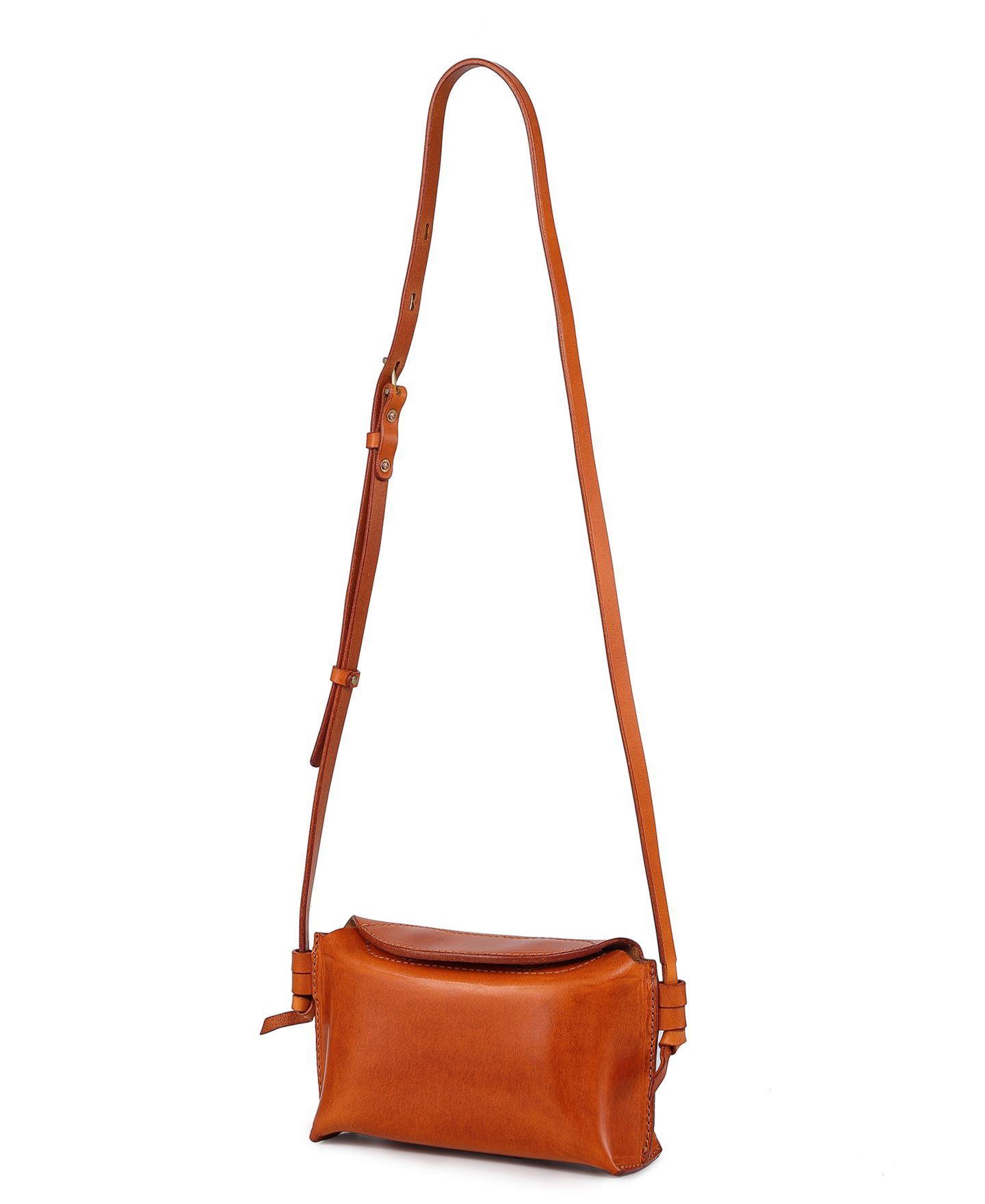 Женская сумка OLD TREND Snapper Vintage Crossbody, цвет: Карамельный — фото 6