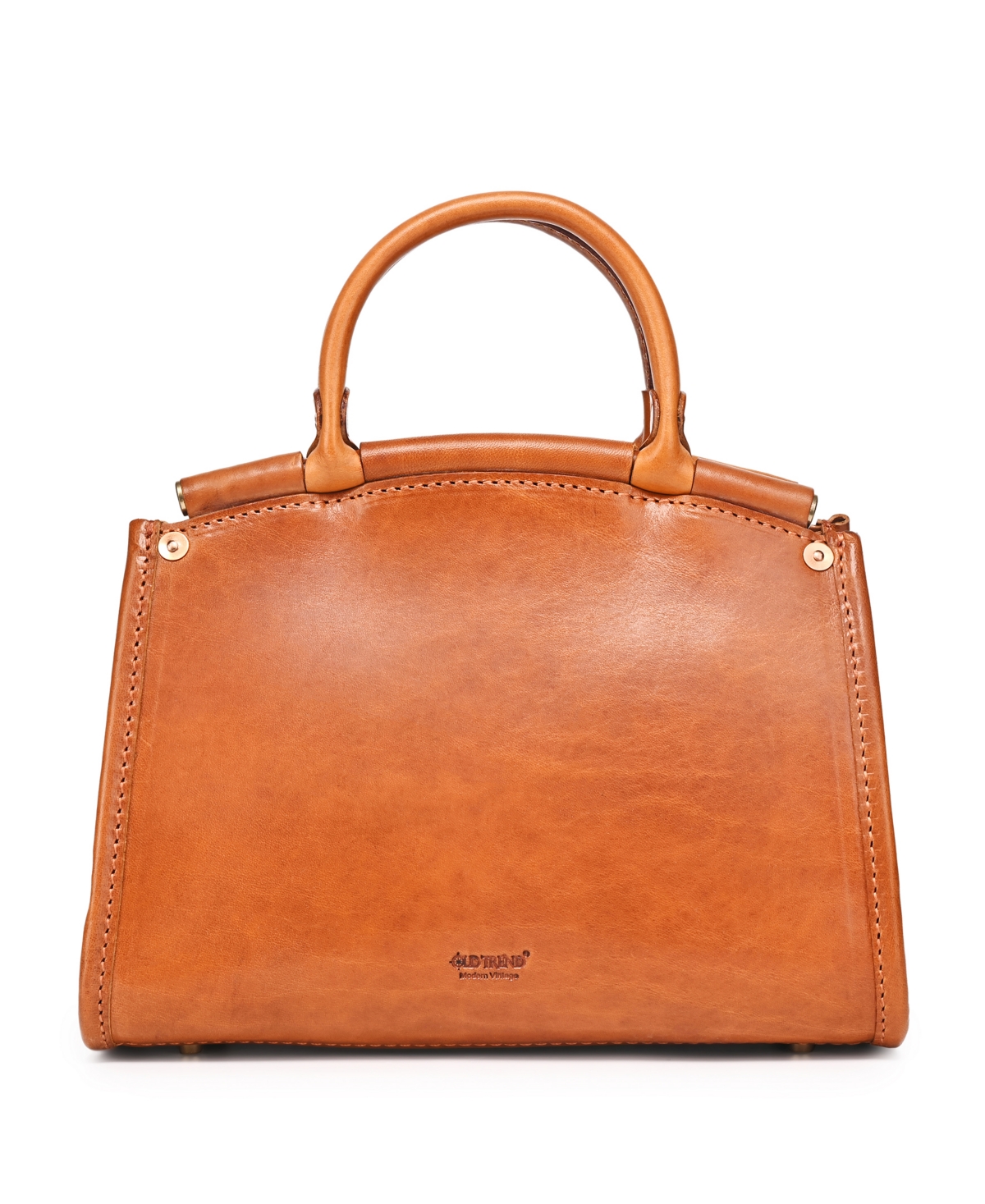 Shop Old Trend Laurel Vintage Satchel Bag In Caramel