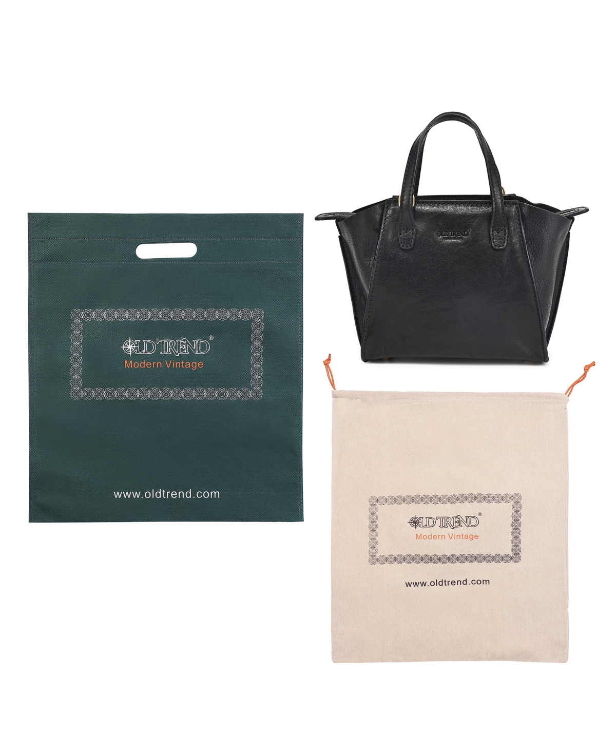 Old Trend Iris Mini Tote Bag In Black