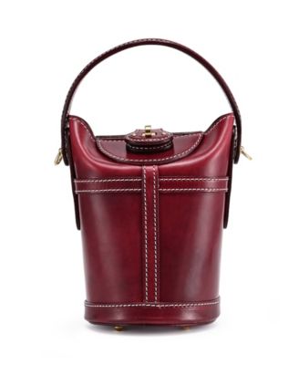 Begonia Vintage Bucket Crossbody Bag