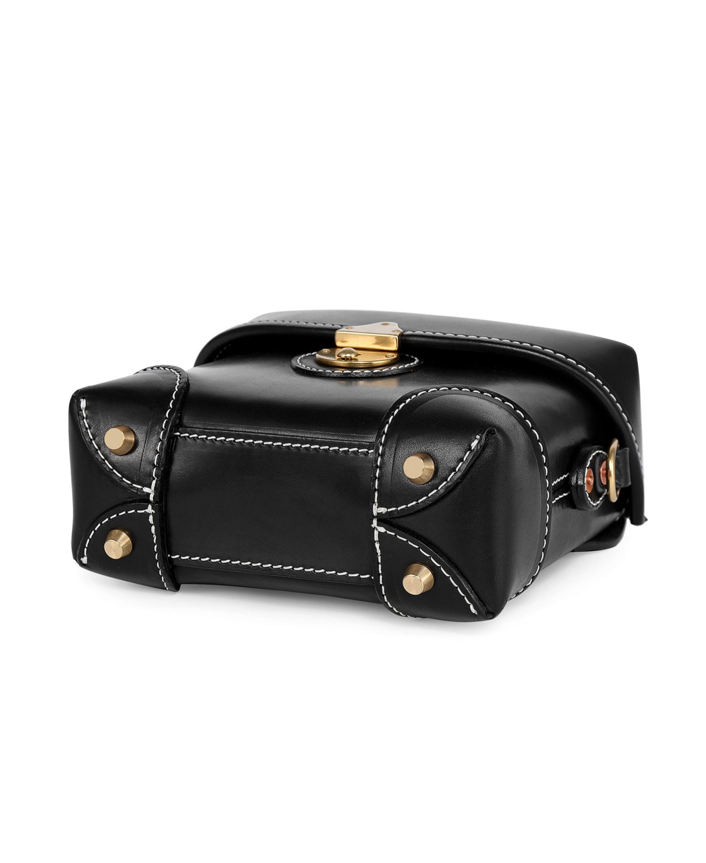 Женская сумка OLD TREND Azalea Vintage Box Crossbody, цвет: Чёрный — фото 10