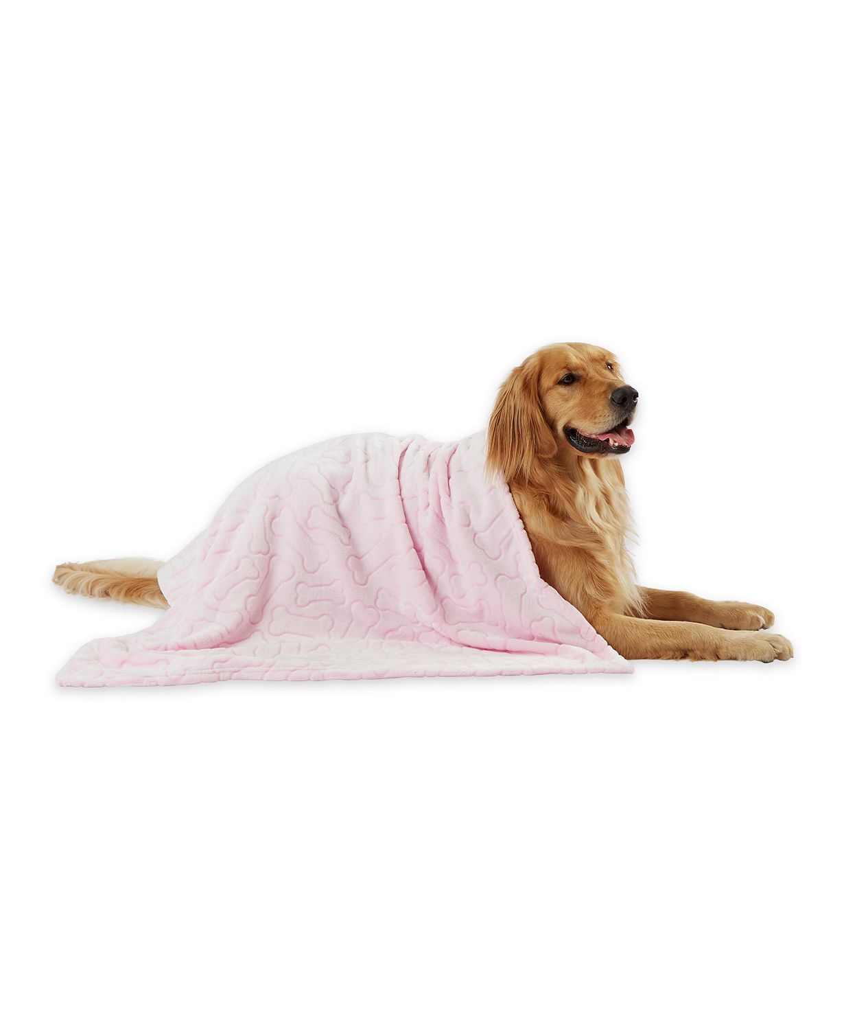 Embossed Pet Blanket Bone Print