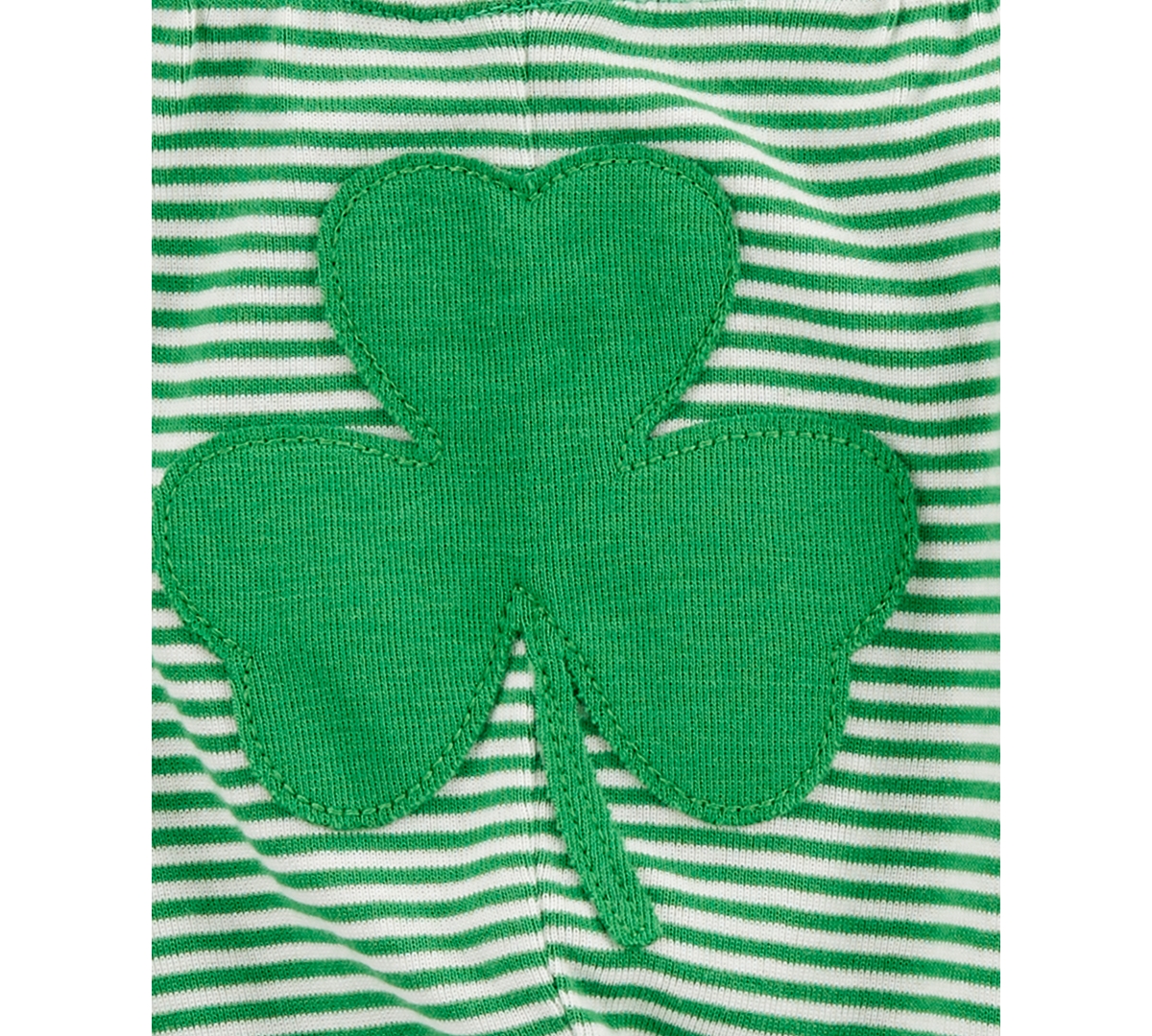 Carter's Baby My First St. Patrick's Day Cotton Bodysuit & Pants, 2 Piece Set In Green