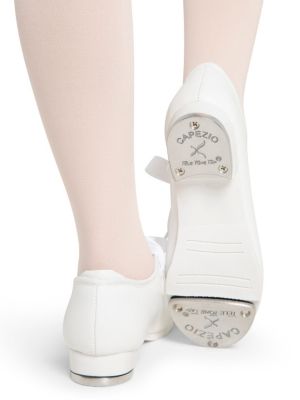 Girls Shuffle Tap Shoe Black Patent