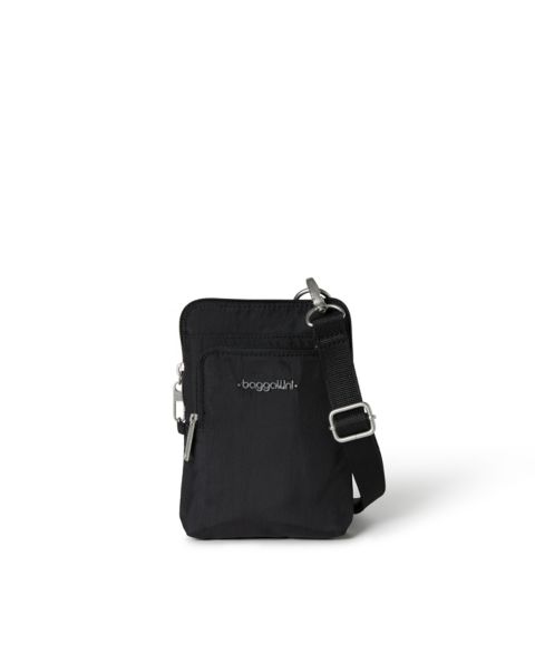 Женская сумка Baggallini Anti-Theft Activity Crossbody, цвет: Чёрный