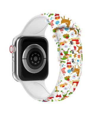 Christmas Inspired Silicone Band For Apple Watch