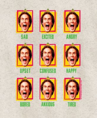 Big Girls Buddy Faces Grid Graphic Raglan Top