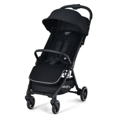 Portable Baby Stroller One-Hand Fold Pushchair W/ Aluminum Frame