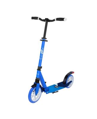 Lightweight Foldable Kick Scooter for Adults, Adjustable Height (Blue)