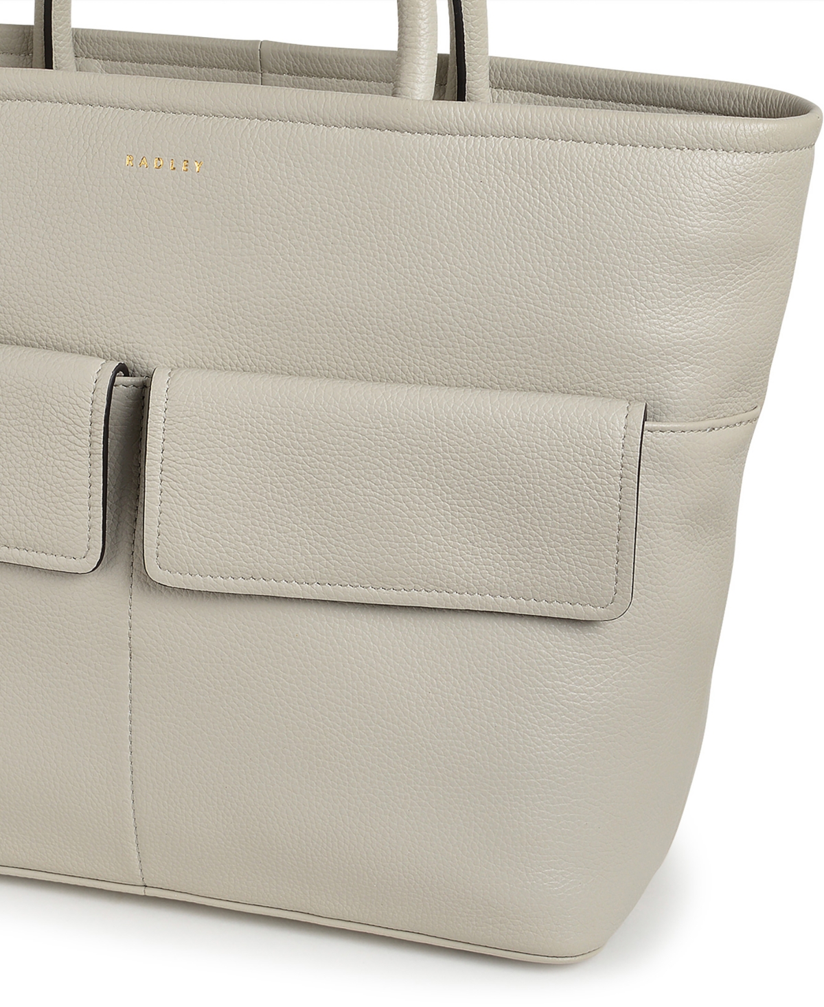 Radley London Brompton Crescent Medium Ziptop Grab Bag In Pumice