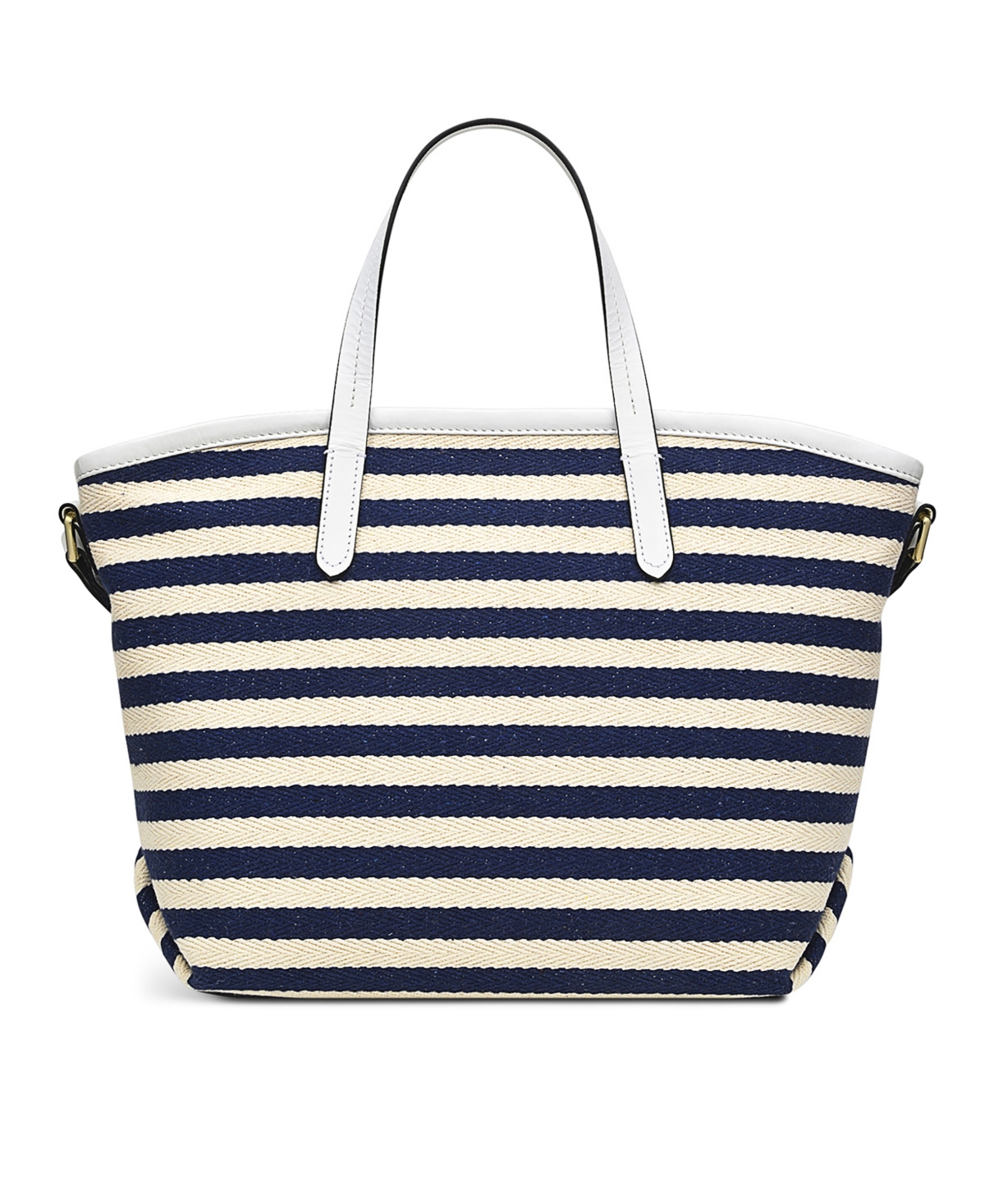Radley London Cromer Way Stripe Medium Ziptop Grab Bag In Ink