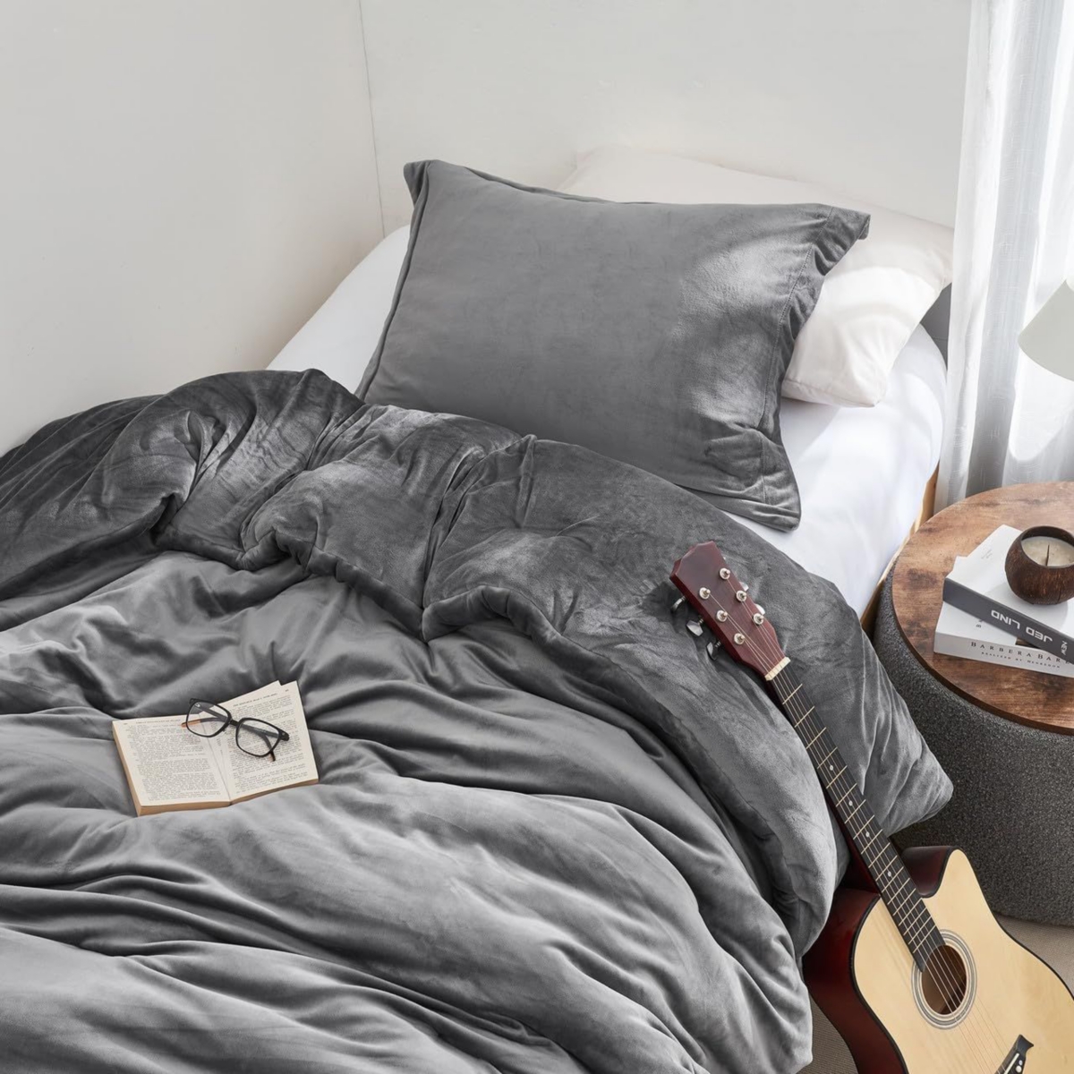 Coma Inducer Love Thick - Desirable Oversized Comforter Set -- Forbidden gray