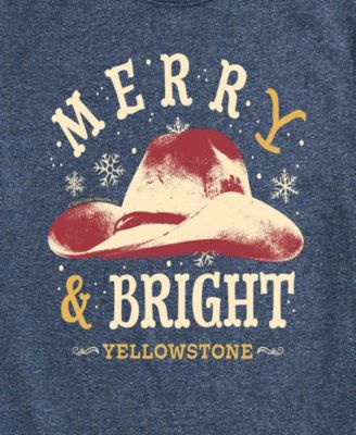 Men's Yellowstone Merry and Bright Short Sleeve Tee