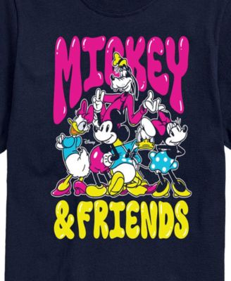 Men's Disney Mickey and Friends Short Sleeve Tee