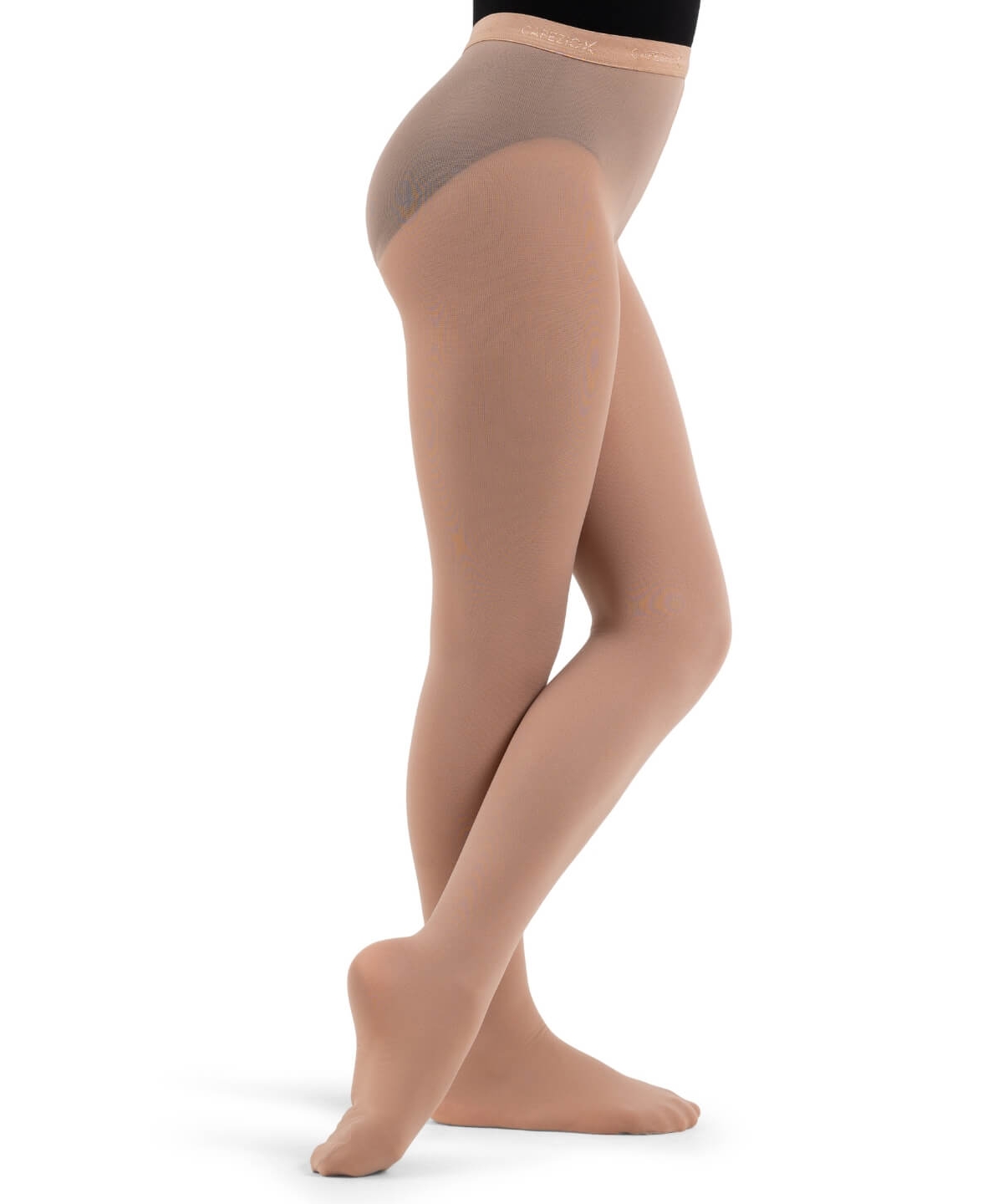 Capezio Girls Ultra Hold Footed Tight