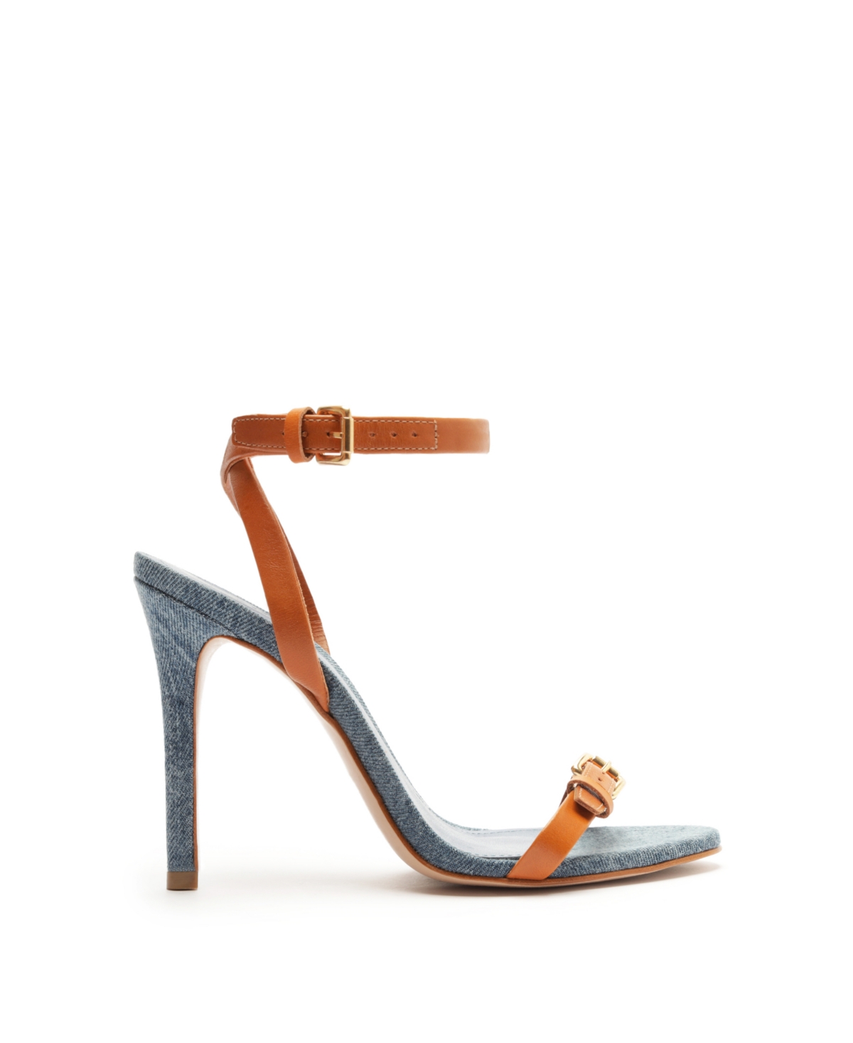 Shop Schutz Women's Aurora High Stiletto Sandals In Blue