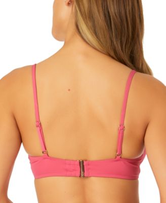 Women's V-Wire Elongated Underwire Bikini Top