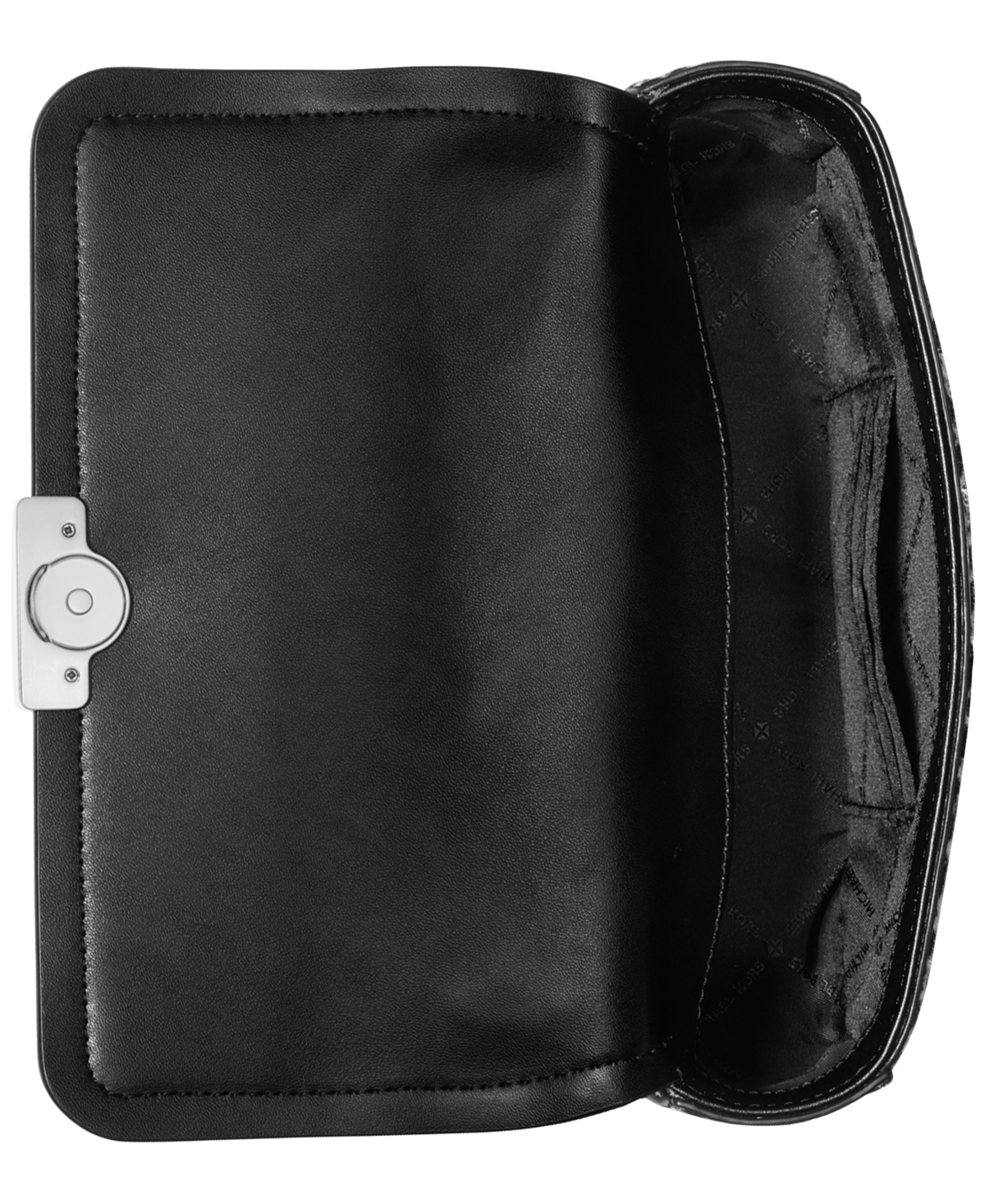 Michael Kors Michael  Tribeca Convertible Chain Shoulder Bag In Black Multi