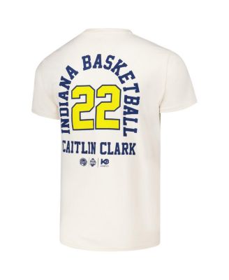 Men's and Women's Caitlin Clark Cream Indiana Fever Player ID Arch T-Shirt