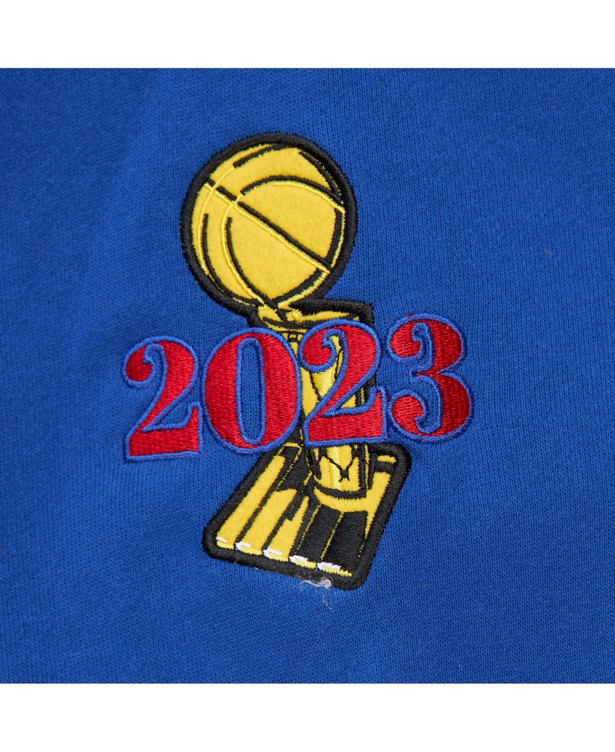 Mitchell & Ness Men'sDenver Nuggets Hardwood Classics Team Og 3.0 Pullover Hoodie - Royal