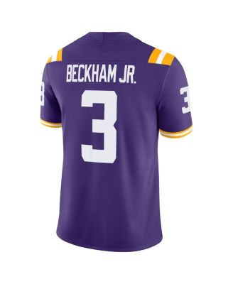 Men's Odell Beckham Jr. Purple LSU Tigers Alumni Game Jersey