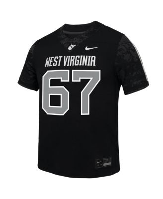 Big Boys and Girls 67 Black West Virginia Mountaineers Untouchable Replica Game Jersey
