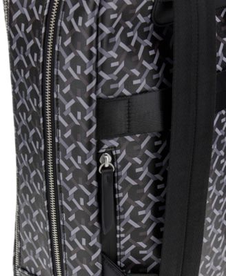 GUESS Men's Woven Logo Compact Backpack