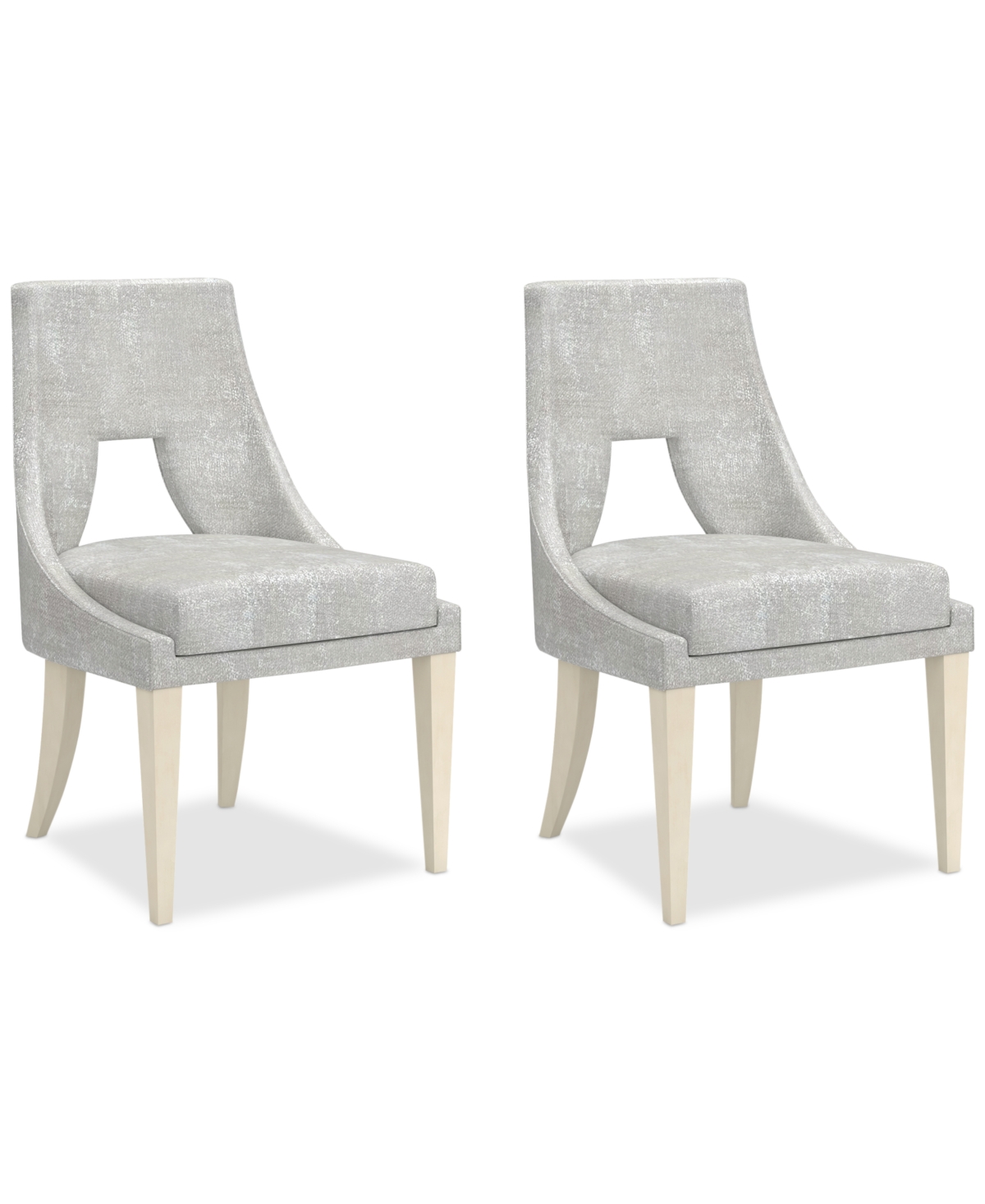 Macy's Mezzanine 2-pc. Side Chair Set In No Color