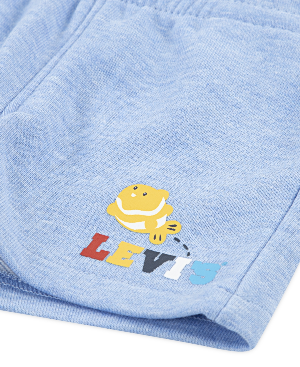 Shop Levi's Baby Boys Coastal Critters Tee And Shorts Knit, 2-piece Set In Dress Blues