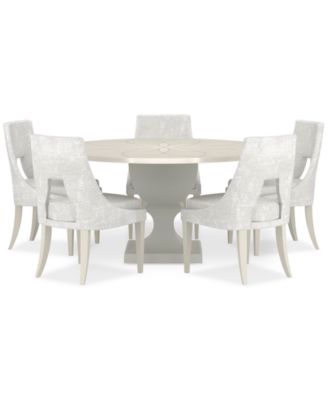 Mezzanine 6-Pc. Dining Set (Round Table & 5 Side Chairs)