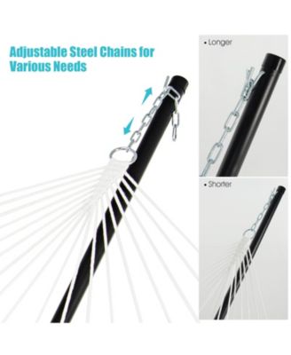 2-Person Heavy-Duty Hammock Stand with Storage Bag